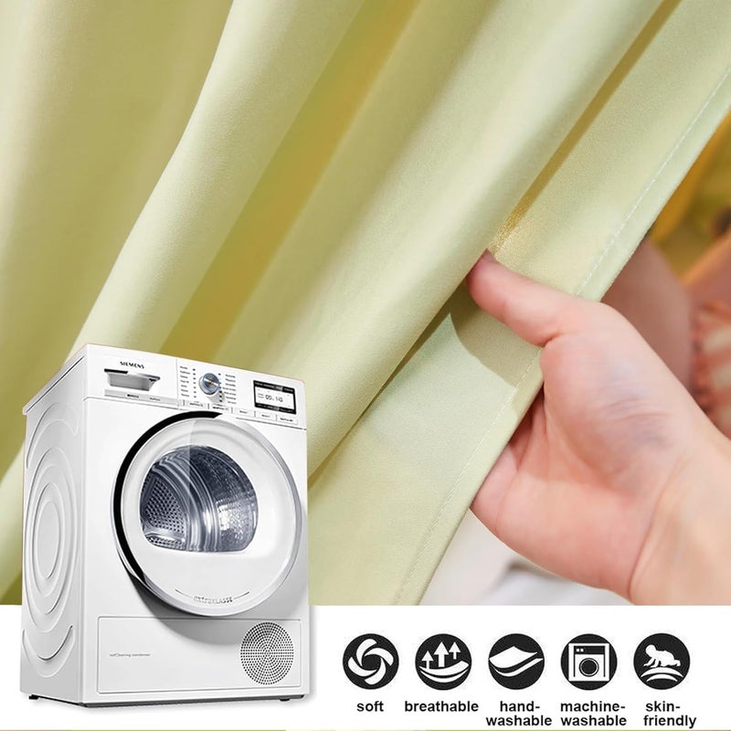 Akiky Kids Bed Canopy for Crib & Twin Size with Ruffles Dreamcatcher, Boys Princess Girls Nursery Room Decor Toddler Baby Dome Round Hanging Tent Curtains Skirt Over Bed Reading Nook Play Tents Green - Image 3